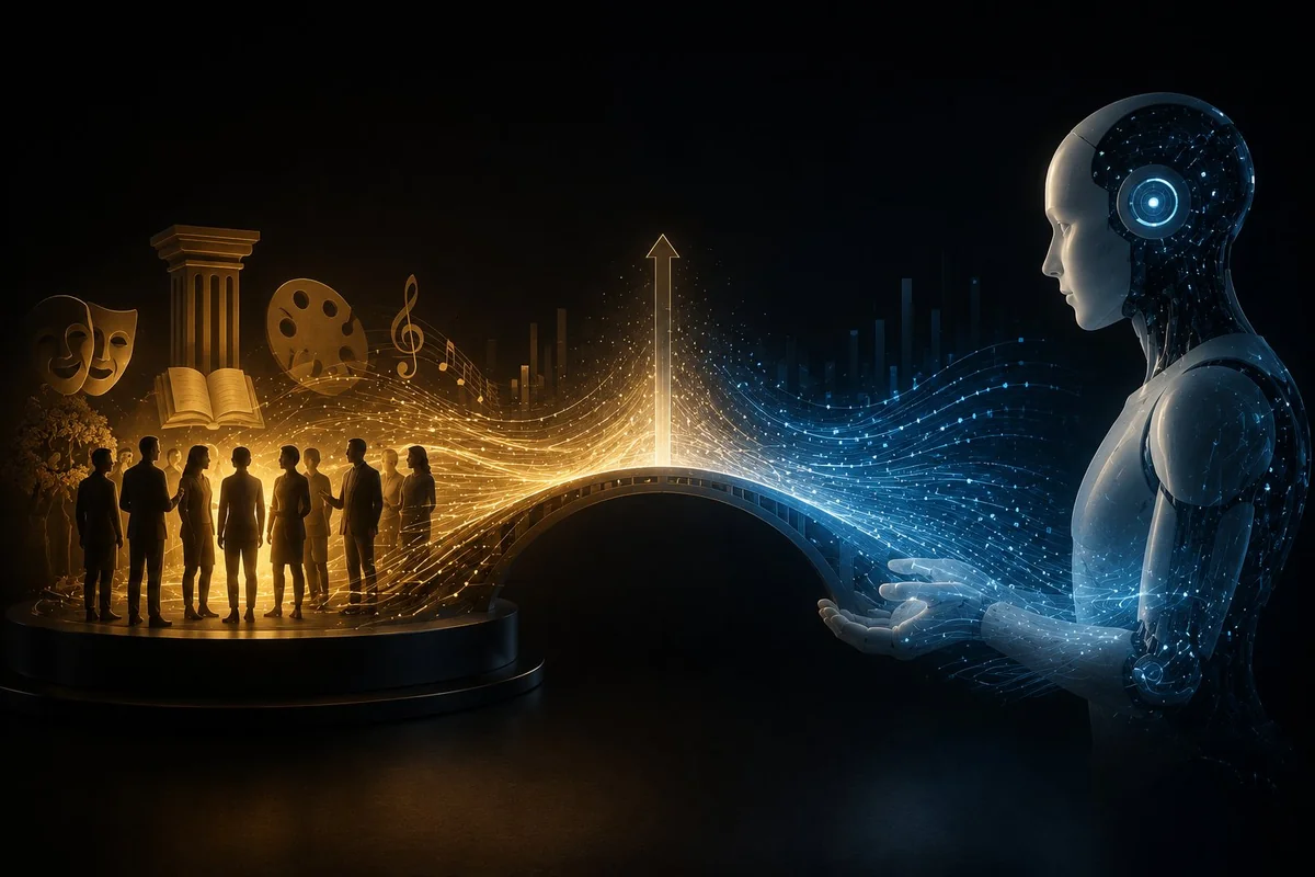 Ponte entre cultura humana e inteligência artificial